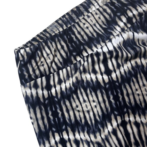 New Directions XL Black & White Pleated Midi Skirt 1905 - Picture 6 of 6